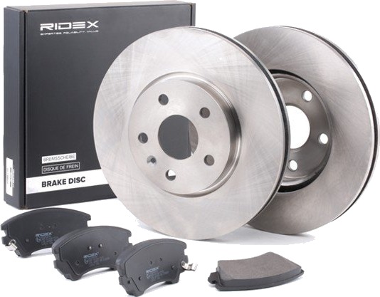 Bremseskiver og -klosser RIDEX 3405B0284