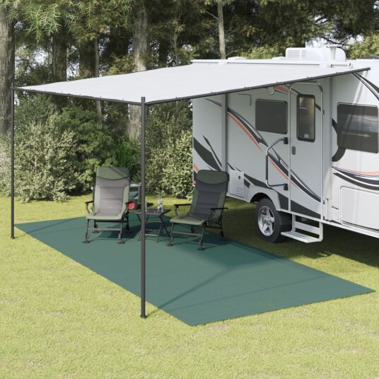 vidaXL Campingmatte grønn 6x2,5 m