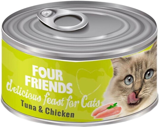 Fourfriends Tuna & Chicken Våtfôr