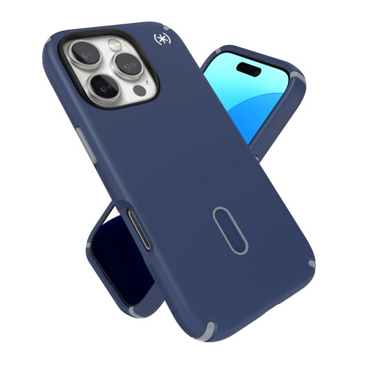 Speck ClickLock Presidio2 Mobildeksel iPhone 16 Pro - Blå Speck ClickLock Presidio2 Mobildeksel iPhone 16 Pro - Blå