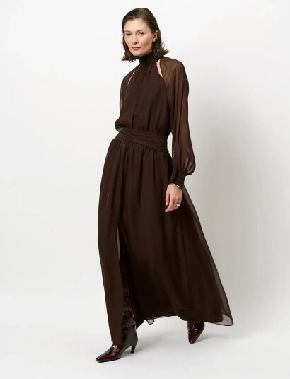 Dante6 Dante6 Rita Bohemian Maxi Dress Brown 34 Dante6 Dante6 Rita Bohemian Maxi Dress Brown 34