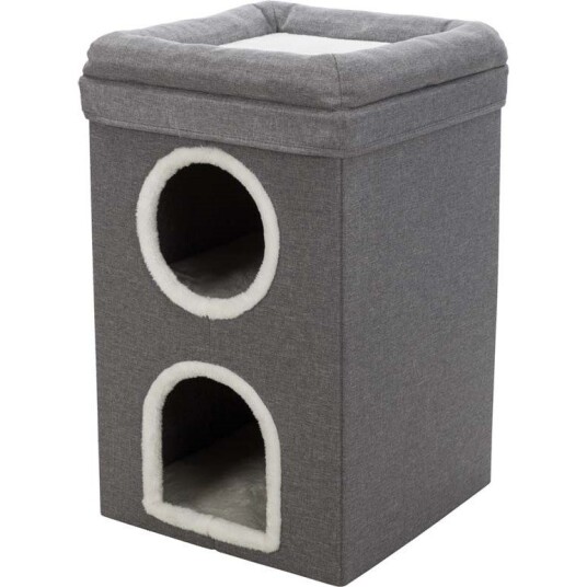 Kattinorge Saul Kattetårn 39×h64×39cm grå Kattinorge Saul Kattetårn 39×h64×39cm grå