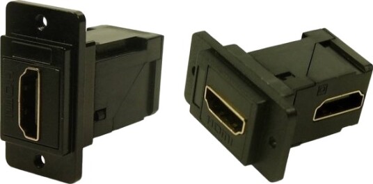 Cliff Cp30753mb3 Hdmi Adapter Tilkobling Innbygging Sort 1 Stk