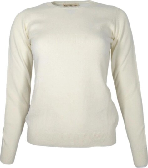 Cashmere Company Dame Strikkevarer Hvit M, Cashmere Company Dame Strikkevarer Hvit M,