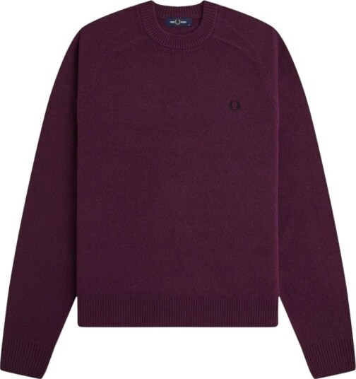 Fred Perry Herre Strikkevarer Lilla L, Fred Perry Herre Strikkevarer Lilla L,