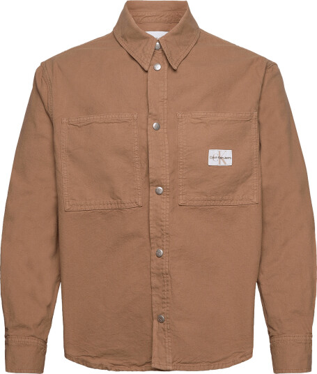 Calvin Klein Jeans | Canvas Relaxed Linear Shirt | S