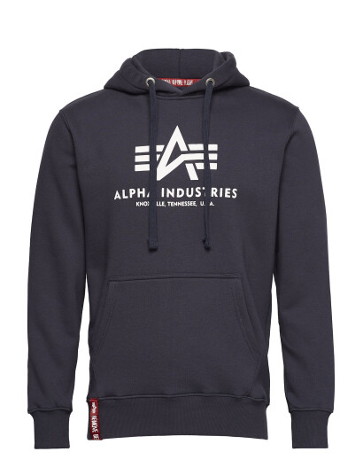 Alpha Industries Basic Hoodie Bl Navy M Alpha Industries Basic Hoodie Bl Navy M