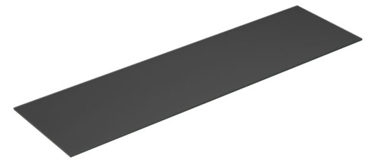 Dansani Calidris Form Topplate B40-232xh1xd50cm Mork grå Matt / 180cm