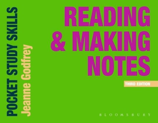 Reading And Making Notes Av Dr Jeanne (Teaching Fellow In Eap University Of Leeds Uk) Godfrey