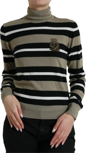 Dolce & Gabbana Dame Strikkevarer Flerfarget M,