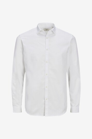 Jack & Jones - Skjorte jprBlacardiff Shirt L/S - Hvit Jack & Jones - Skjorte jprBlacardiff Shirt L/S - Hvit