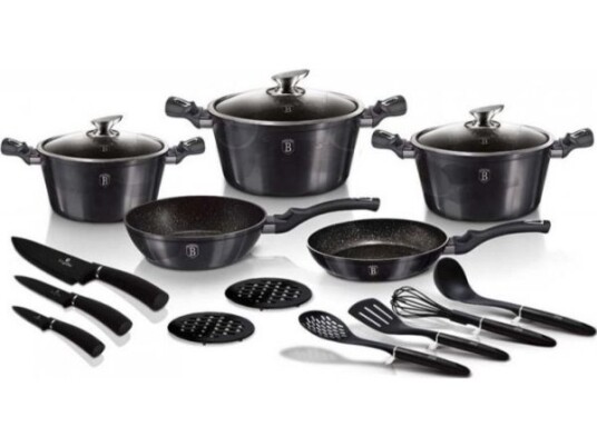 Berlinger Haus Lumarko Berlingerhaus Bh 6920 Carbon Pro Cookware Set