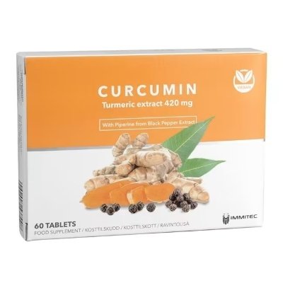Curcumin 420mg 60 Kapsler Curcumin 420mg 60 Kapsler
