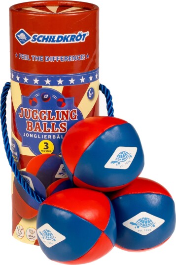 Schildkröt Sjongleringsballer 3-Pakk