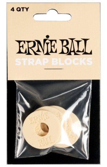 Ernie Ball EB 5624 Strap Blocks Cream 4 pc