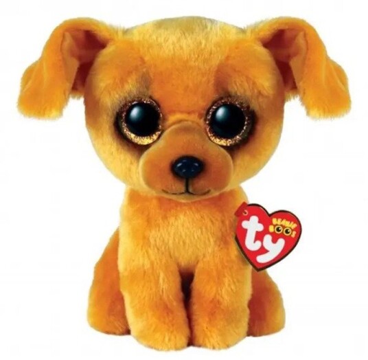 Ty Beanie Boos Plysj Hund Kosedyr 15 Cm Fra 3 År