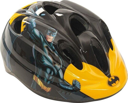 Toimsa Batman Sykkelhjelm Barn 52-56 cm - Svart