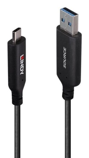 Lindy 25m USB 3.2 Gen 1 Type A to C