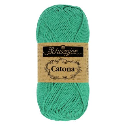 Scheepjes Catona Garn 514 Jade - 10g