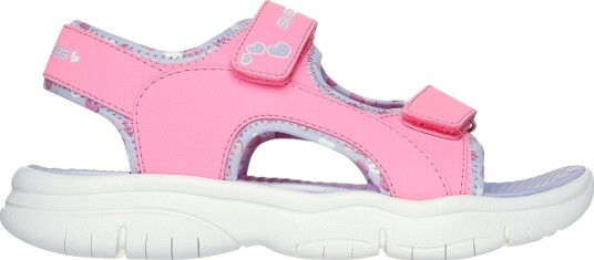 Skechers Girls Flex Splash Heart Galore - Pink - 29 Skechers Girls Flex Splash Heart Galore - Pink - 29