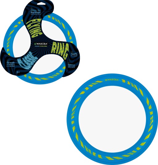 Waboba Classic Flying Ring Blue One Size Waboba Classic Flying Ring Blue One Size