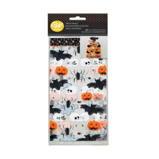 Wilton Godteposer Halloween Ikoner Pk/20 