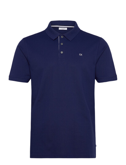 Calvin Klein Golf Quad Polo   Navy   L