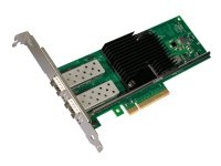 Intel Ethernet Converged Network Adapter X710-DA2 - Nettverksadapter - PCIe 3.0 x8 lav profil - 10 Gigabit SFP+ x 2