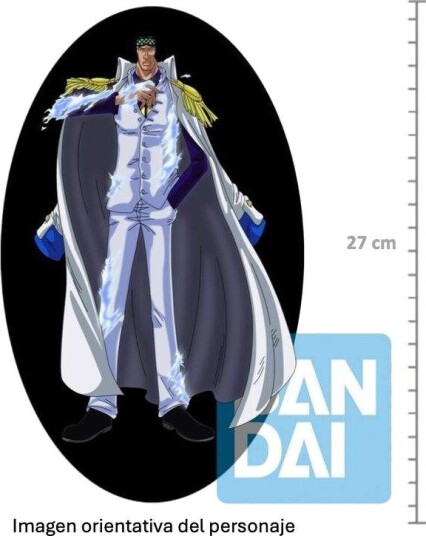 Northix One Piece Kuzan Ichibansho Figur 27 cm