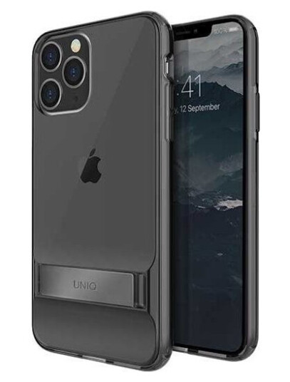 Dėklas Uniq Uniq Etui Cabrio Iphone 11 Pro Pilkas/Smoked Pilkas