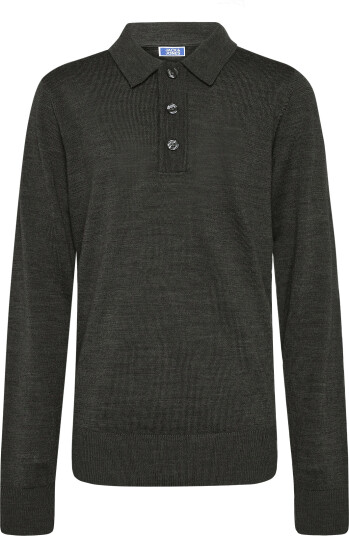 Jack & Jones Jprblamerino Knit Polo Jnr Khaki green 140 Jack & Jones Jprblamerino Knit Polo Jnr Khaki green 140