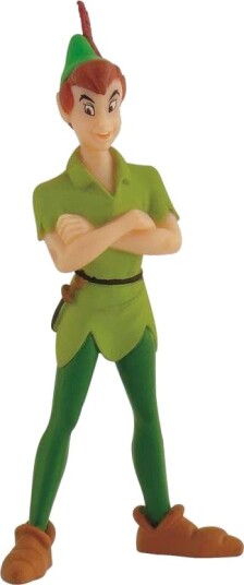 Bullyland Peter Pan Figur 9,5 cm Grønt Antrekk 3+ År