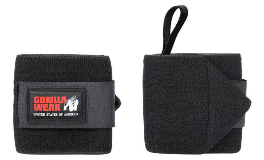 Wrist Wraps Basic black/red Gorilla Wear Wrist Wraps Basic black/red Gorilla Wear