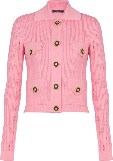 Balmain Dame Strikkevarer Rosa XL,