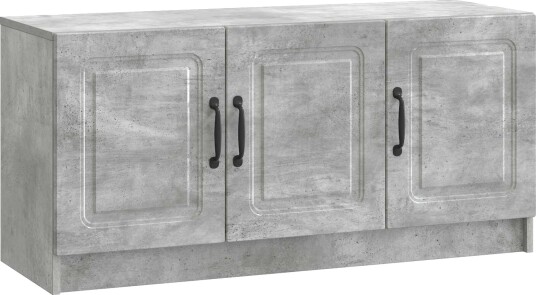 TV skap Betonggrå 99 x 34,5 x 47 cm Konstruert tre TV skap Betonggrå 99 x 34,5 x 47 cm Konstruert tre