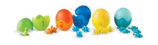 Learning Resources Tell & Sorter Dinosauregg 1-10