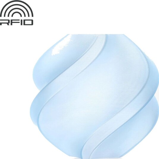 Bambu Lab Bambu Lab PLA Translucent Ice Blue 13610 Med spole 1kg