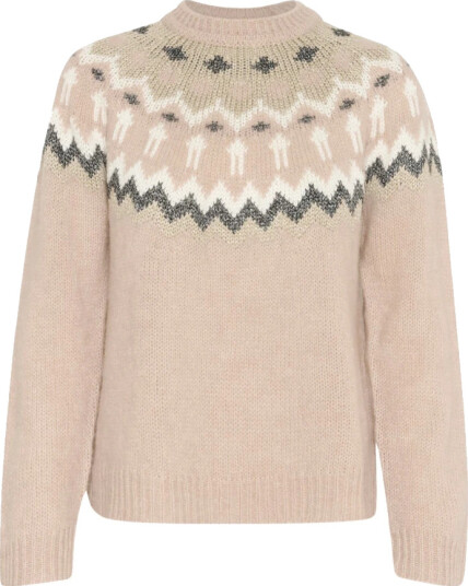 InWear Dame Strikkevarer Beige M, InWear Dame Strikkevarer Beige M,