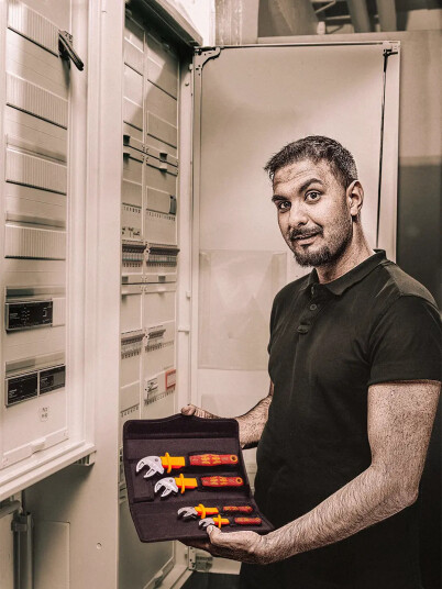 Wera Joker VDE Justerbart Skiftenøkkelsett 4 Deler