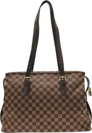 Louis Vuitton Vintage Dame Brun Louis Vuitton Vintage Dame Brun