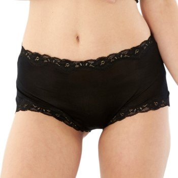 Damella Truser Silk Brief Svart silke Small Dame
