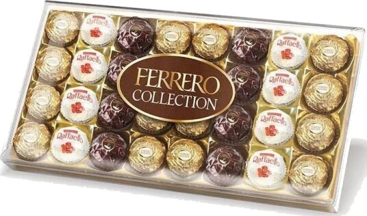 32 stk Ferrero Collection Ekstra Stor Konfekt/Gaveeske 359g 32 stk Ferrero Collection Ekstra Stor Konfekt/Gaveeske 359g