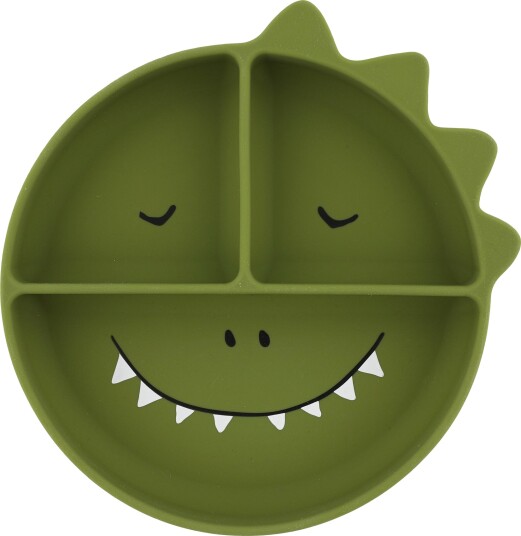 Trixie Silikontallerken Med Inndelinger Og Sugekopp – Mr. Dino Trixie Silikontallerken Med Inndelinger Og Sugekopp – Mr. Dino