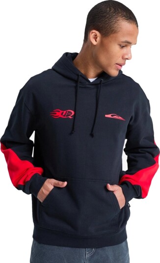 Quiksilver Mercury Trident Hood   Black   XL