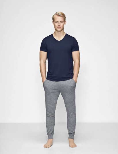 JBS of Denmark Jbs Of Dk V Neck   Blue   L