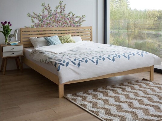 Carnac Dobbeltseng 160 \| 200 cm Tre / Natur