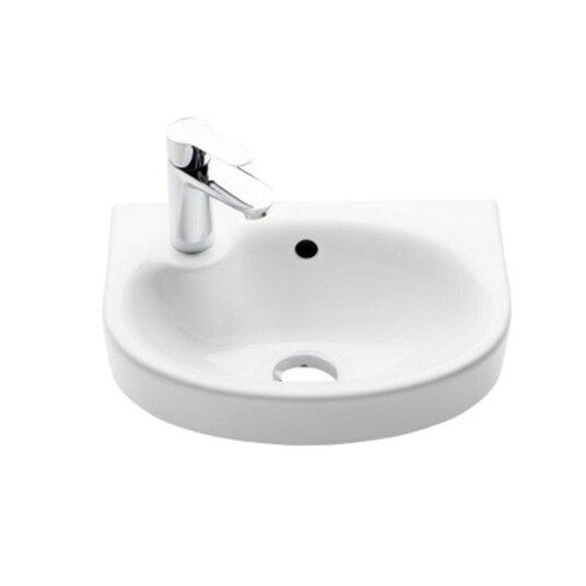 Porsgrund Glow Asymmetrisk Vegg Hvit / Venstre GRO-6000281