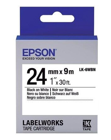 Epson LabelWorks LK-6WBN Epson LabelWorks LK-6WBN