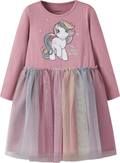 Name It Nmfjolina MLP kjole til småbarn Lilas (110) 110