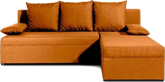 Seksjon Eltap Gino 201x143x90 cm Nube 45 Gul